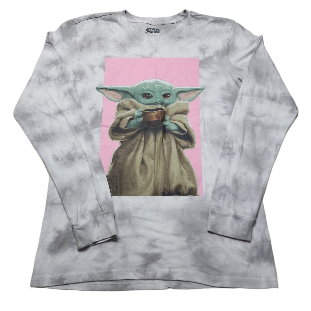 Fifth Sun StarWars Yoda Longsleeve T-Shirt Sz Small